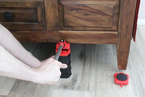 مجموعة أدوات نقل ورفع الأثاث، 13 قطعة محركات بعجلات دوارة 360 درجة، رافع للسرير والأريكة والأجهزة الثقيلة والاستخدام المنزلي والاحترافي، تدعم ما يصل إلى 600 رطل in Kuwait