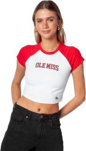 الضجيج والنائب Homerun Tee للنساء (Small) - Top University of Georgia Tank Top for Women ، Thirt T -Shirt ، College College for Days - Red in Kuwait