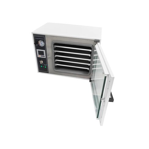 110V 1.9Cu ft Vacuum Drying Oven 304 Stainless Steel Inner 5-Layer Rack 1400W in Kuwait