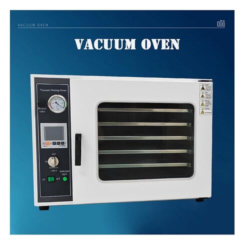 110V 1.9Cu ft Vacuum Drying Oven 304 Stainless Steel Inner 5-Layer Rack 1400W in Kuwait
