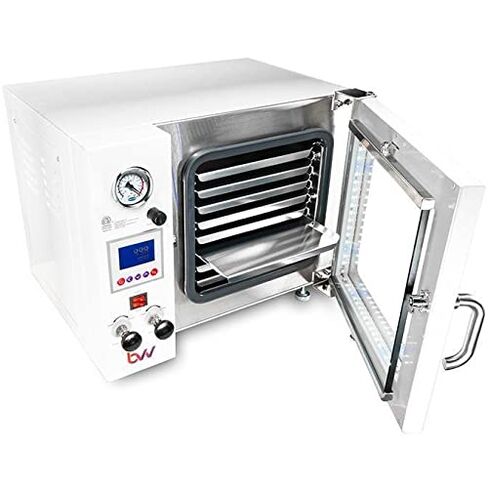 BVV Neocision Lab Certified Vacuum Oven with V4D 4CFM 2 Stage Vacuum Pump Kit - Equipment for Purging & Degassing - Quick Heat-up Time - Excellent Temperature Range & Stability in Kuwait