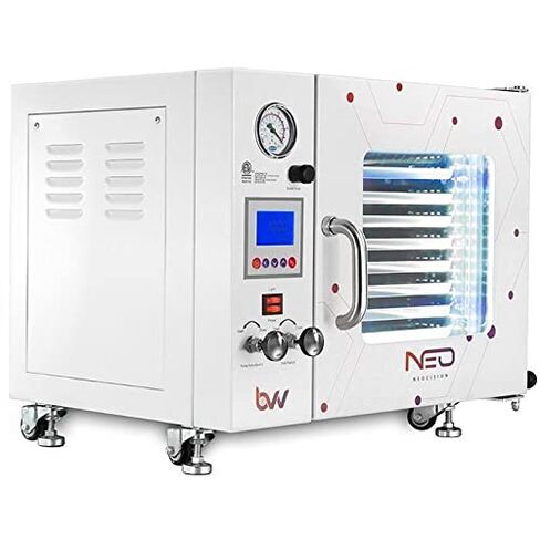 BVV Neocision Lab Certified Vacuum Oven with V4D 4CFM 2 Stage Vacuum Pump Kit - Equipment for Purging & Degassing - Quick Heat-up Time - Excellent Temperature Range & Stability in Kuwait