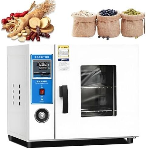 40L Vacuum Drying Oven, Electric Heating Constant Temperature Blast Oven with Digital Controller & Vacuum Gauge for Efficient Drying & Heat Treatment of Laboratory Items in Kuwait