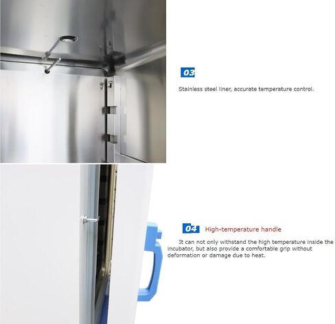 125L Lab Incubator Constant Temperature 41℉-149℉ Electrothermal Incubator Digital Incubator for Laboratory Seed Germination 110V 400W in Kuwait