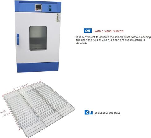 125L Lab Incubator Constant Temperature 41℉-149℉ Electrothermal Incubator Digital Incubator for Laboratory Seed Germination 110V 400W in Kuwait
