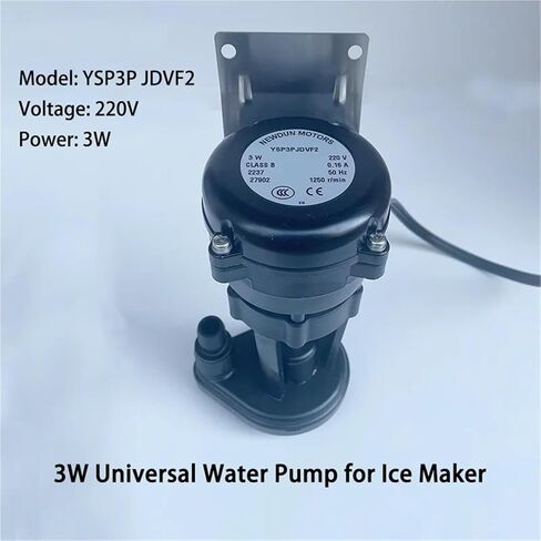 1PCS 3W Ice Maker Machine General Water Pump 220V Water Pump Motor YSP3P JDVF2 Speed 1250RPM 0.16A 50HZ in Saudi Arabia
