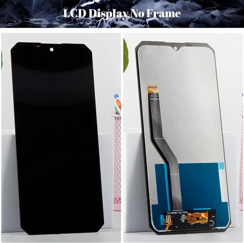 SRJTEK لشاشة Oukitel WP36 البديلة لشاشة Oukitel WP36 LCD لـ Oukitel WP36 مجموعة إصلاح محول الأرقام لشاشة تعمل باللمس 6.52 بوصة (أسود، إصدار Android 13) in Saudi Arabia