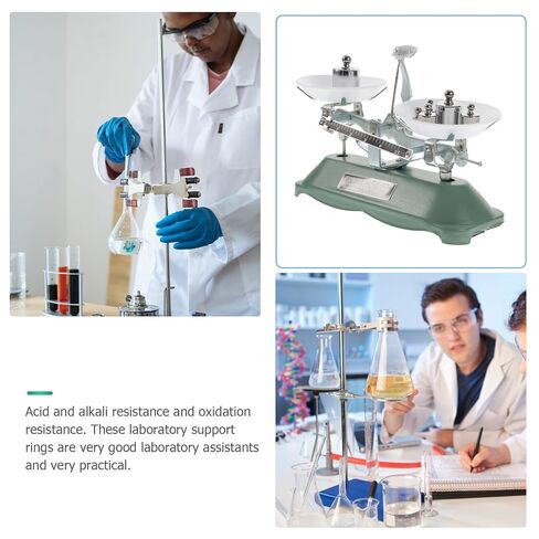 minkissy Mechanical Laboratory Balance Scale 200g Capacity 0.2g Precision Scientific Balance with 6 Weights and Tweezer for Classroom Teaching and Experiments in Kuwait