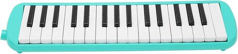Melodica Instrument, ABS Air Piano Keyboard 32 Key Professional Mouth Pianos Melodica With Short Mouthpiece (Green) in Kuwait