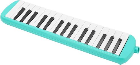 Melodica Instrument, ABS Air Piano Keyboard 32 Key Professional Mouth Pianos Melodica With Short Mouthpiece (Green) in Kuwait
