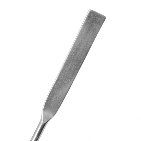 Micro Spatula Spoon, 5.9" - Stainless Steel, Polished - One 0.2" Flat End, One 0.2" Scoop End - Eisco Labs in Kuwait