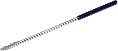 Multipurpose Micro Lab Spoon Scoop Stainless Steel Spatula Sampler with Comfort Grip Handle to Use for Science Laboratory Sampling Blending Mixing Transferring Handling Minuscule Objects (6 Inches) in Kuwait