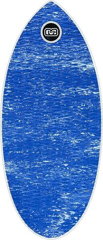 لوح التزلج DB Skimboards Kids Grom Skimboard، هيكل من خشب القيقب/الحور، نمط هزاز ثلاثي الأبعاد، سطح وأسفل HPL متين، جر من إسفنج EVA، لوح التزلج للأطفال مصنوع في الولايات المتحدة الأمريكية in Kuwait