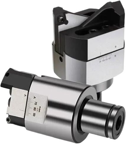 أداة مملة ذات حواف مزدوجة 1 قطعة RBH TCT 25-33 32-42 40-55 68-92 رأس مملة قابل للتعديل ذو حدين BT30 BT40 LBK أداة CNC خشنة ثنائية القطع (RBH40-55 (LBK4)) in Kuwait