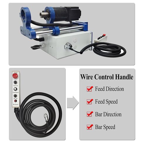 110V Portable Line Boring Machine, Bore Diameter 1.77"-6.3", with 5.2' x 1.57" Boring Bar & Control Handle, Professional Boring Equipment in Saudi Arabia