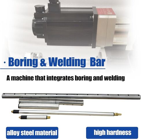 TECHTONGDA Portable Line Boring and Welding Machine 2 in1 Line Boring and Overlay Welding, Hole Drilling Connecting Rod Boring Machine with European Connector 110V in Kuwait