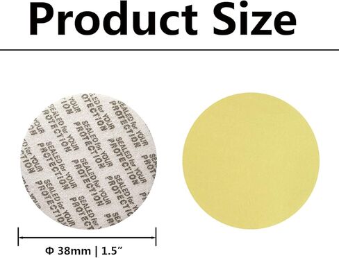 38mm Pressure Sensitive Seal, 300 Pack Adhesive PS Foam Lid Cap Liners with Dustproof Paper Back, Tamper Resistant for Plastic Glass Jar Bottle Cap Seals (38mm/1.5") in Kuwait