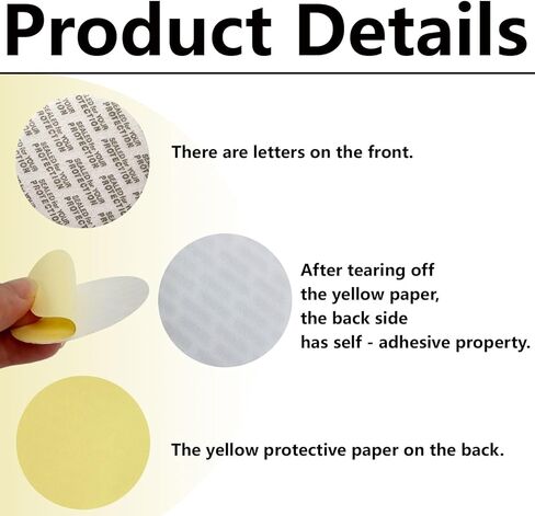 38mm Pressure Sensitive Seal, 300 Pack Adhesive PS Foam Lid Cap Liners with Dustproof Paper Back, Tamper Resistant for Plastic Glass Jar Bottle Cap Seals (38mm/1.5") in Kuwait