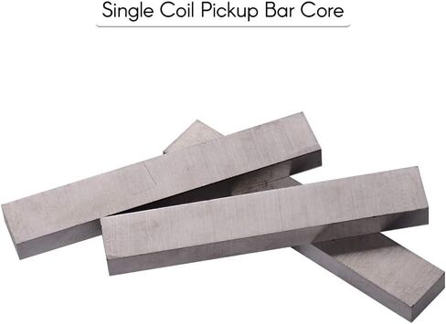 Eujgoov Alnico 5 Rough Bar Magnet 60 * 10 * 5.1mm for Electric Guitar Single Coil 3PCS with Pickup Covers Guitar Accessories in Saudi Arabia