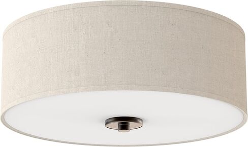 Progress Lighting P3713-20 Inspire Two-Light Flush Mount, Antique Bronze, 5.50x13.00x13.00 in Saudi Arabia