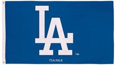 Los Angeles Dodgers Single Sided Flag w/ 2 Grommets, 3'x5' in Saudi Arabia