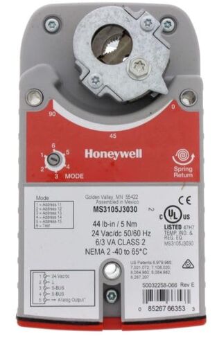 Honeywell MS3105J3030 Spring Return Direct Coupled Actuator in Saudi Arabia