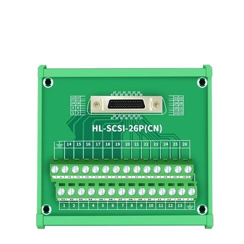 26-pin SCSI Female Signal Terminal Block Module DIN Rail SCSI-26 SESI Module DIN Rail mounting in Saudi Arabia