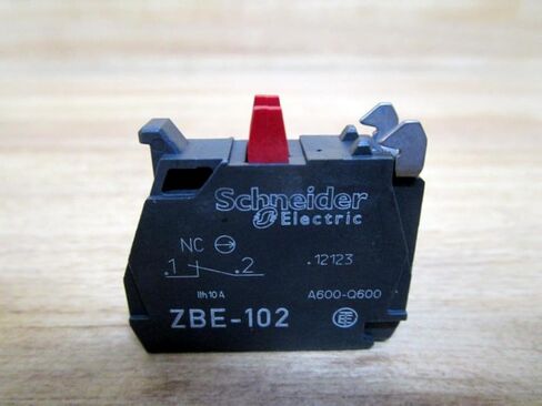 Telemecanique ZBE-102 Block ZBE102 35564 Schneider (Pack of 10) in Saudi Arabia