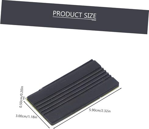 VICASKY 2pairs Drum Support Accessory Bass Drum Rubber Hoop Guard Skid Pad for Hand Practice Pad in Saudi Arabia