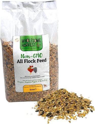 جميع الأعلاف القطيع ، وطبقة التغذية العالية للقطعان ، والبط غير المعدلة وراثيا ، والديك الرومي ، والأوز والدجاج ، والحبوب الكاملة 40 رطلا حزمة in Kuwait