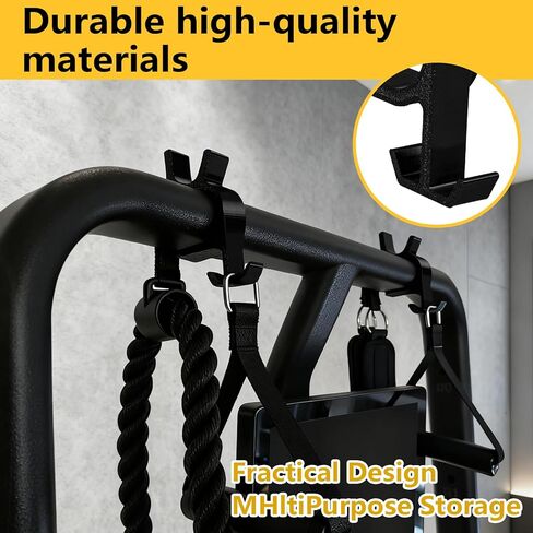 for Speediance Gym Monster 2, Barbell and Accessory Racks, Compatible With D-Rings, Standard Carabiners, Or Other Items You May Store (Two Pieces） in Saudi Arabia