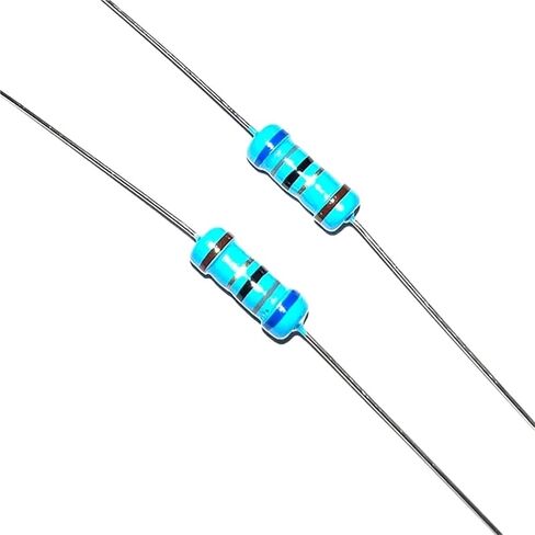 20Pcs 1W Metal Film Resistor 0.56 0.62 0.68 5.6 6.2 6.8 56 62 68 560 620 680 R K Ohm Five-Color Ring 1% Resistance 0.56R 0.62R(MF 1W 82K 20pcs) in Saudi Arabia