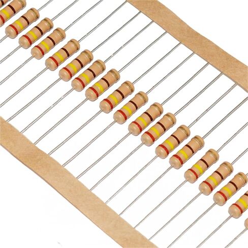 1W Carbon Film Resistor 1 1.2 1.5 10 12 15 100 120 150 Ohm R K 5% Resistance 1R 1R2 1R5 10R 12R 100R 1K 10K 100K 0.1R-1M 20Pcs(CF 1W 430K 20pcs) in Saudi Arabia