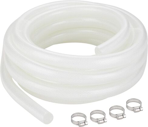 WYNNsky 3/4’’ID 25FT High Pressure Braided Clear PCV Tube in Saudi Arabia