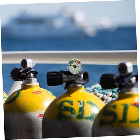 30m Dive Cylinder Pressure Gauge Night for Accurate Depth Measurement Scuba Cylinder Pressure Gauge for Safe Diving Adventures in Kuwait