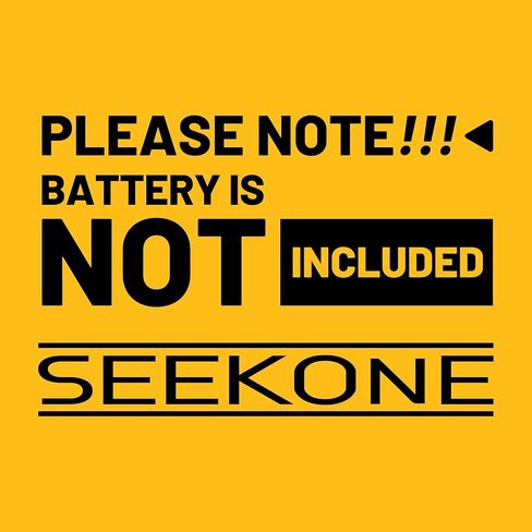 مسدس حرارة من طراز Seekone لبطارية DeWalt 20V ، وإعدادات درجة الحرارة المزدوجة 572 ℉ و 1022 ℉ مسدس الهواء الساخن سريع التسخين مع 3 فوهات للأنابيب المتدلية ، واللف ، والخرفف ، والالكترونيات (بدون بطارية) in Kuwait