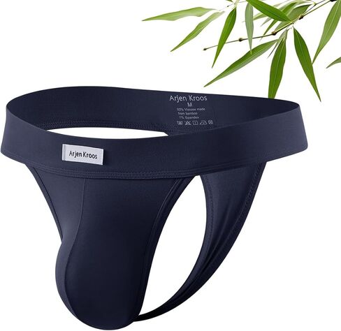 Arjen Kroos Mens Thong Bikini Underwear Thongs for Mens Lingerie Swimsuit Pouch Briefs Viscose in Saudi Arabia