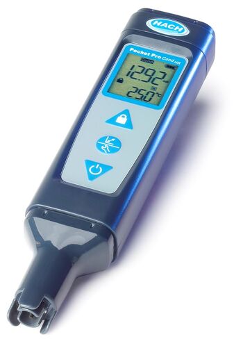 Hach Pocket Pro High Range, 0.0 to 19.99 mS/cm, Conductivity Meter & Tester, Measures HR Conductivity & Temperature, 9531500 in Saudi Arabia