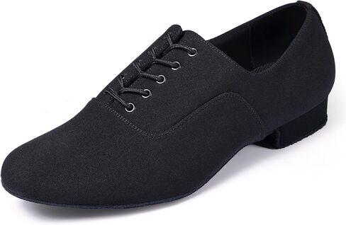 Dynadans Men's Ballroom Latin Dance Shoes Breathable Oxford Leather Sole Tango Salsa Latin Character Shoes in Kuwait