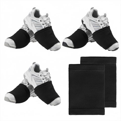 4Pairs Dance Socks Over Shoes, Anti-Slip Dance Shoe Covers for Sneakers Dancer Shoe Socks Pivoting Spin Socks for Ballet Hip Hop on Smooth Wooden Floors in Saudi Arabia
