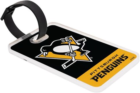 Desert Cactus Pittsburgh Penguins Luggage Tag – Official NHL National Hockey League Travel ID Label for Suitcases, Bags, and Carry-Ons (Acrylic Luggage Tag B) in Saudi Arabia