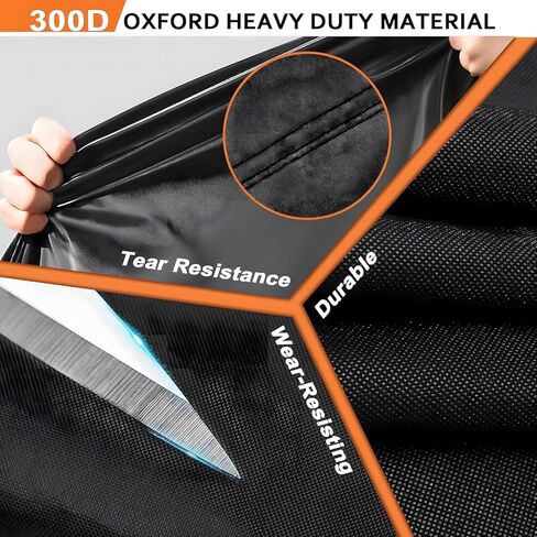 Bike Cover for 1, 2 Bikes Outdoor Waterproof Bicycle Covers 420D Heavy Duty Ripstop Material Offers Constant Protection for All Types of Bicycles All Through The 4 Seasons in Saudi Arabia