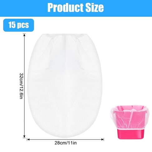 15 Pcs Paint Strainer 1 Gallon, Disposable Bag Bucket Strainer Fine Mesh Paint Filter Bag with Elastic Top Opening for Paints Gardening in Kuwait