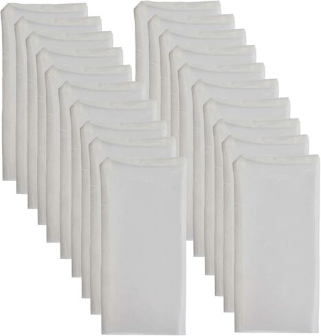 Dulytek Premium Nylon 20 قطعة أكياس فلتر، 100 ميكرون، 2 بوصة × 4 بوصة، خياطة مزدوجة، بدون انفجارات، صنع في الولايات المتحدة الأمريكية in Kuwait