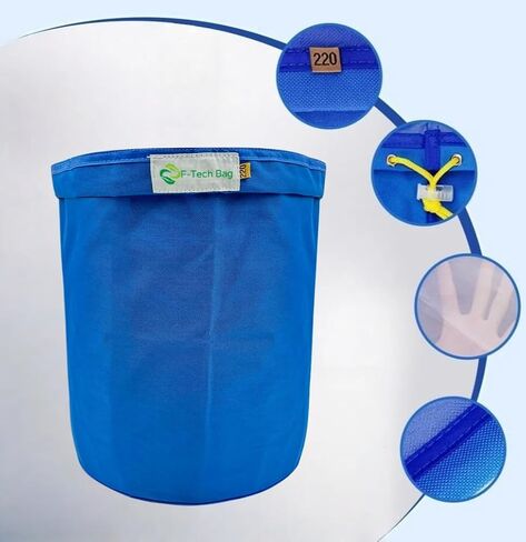20 Gallon 5 Pack Filter Bag with Filter Screen and Storage Pouch for Hydroponics, Gardening, Juice etc. in Saudi Arabia