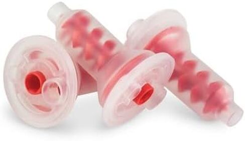 50/bg Dental Dynamic Mixing Tips Penta-Style Compatible with All Machines Red in Saudi Arabia