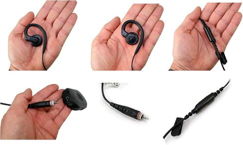 Acs Inc Motorola Solutions CLPe Series Business UHF Over The Ear Headset - Case of: 1; (PMLN8077A) in Saudi Arabia