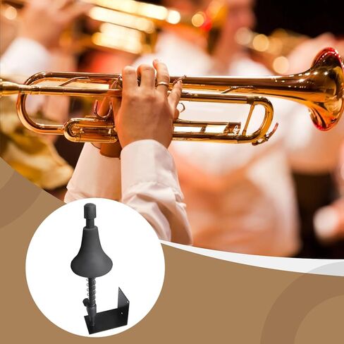 Trombone Wall Mount with Eva Foam Padding, Metal Holder for Alto, Tenor, and Bass Trombones in Saudi Arabia