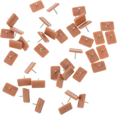 Gadpiparty 60pcs Plastic Square Nails for Furniture Sliders Home Sliding Nails Chair Feet Protectors in Saudi Arabia