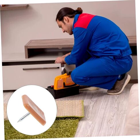Gadpiparty 60pcs Plastic Square Nails for Furniture Sliders Home Sliding Nails Chair Feet Protectors in Saudi Arabia